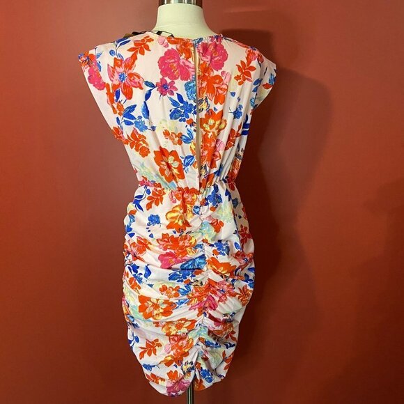 Vero Moda Women's Remi Ruched Mini Dress - NWT - Picture 4 of 6